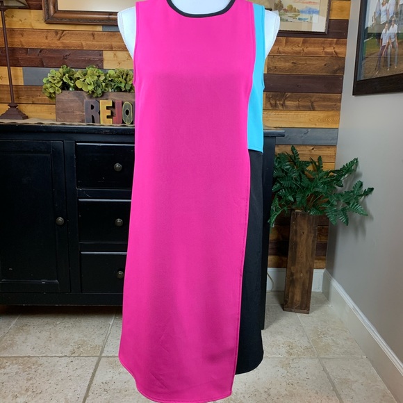 Elie Tahari Dresses & Skirts - Tahari Arthur Levine Colorblock Dress